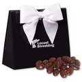 Chocolate Almonds in Black & White Triangular Gift Box